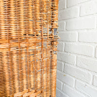 Vintage Thin Wicker Shelf