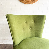 Avocado Green Swivel Chair