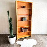 Solid Wood Tall Bookcase