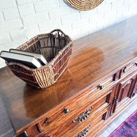 Vintage Solid Wood Dresser