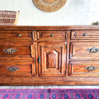 Vintage Solid Wood Dresser