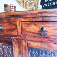 Vintage Pier One Small Buffet