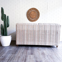 RARE Foldout Twin Striped Vintage Couch