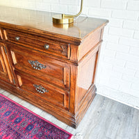 Vintage Solid Wood Dresser