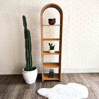 Vintage Thin Wicker Shelf