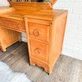 Vintage Solid Wood Vanity