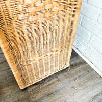 Vintage Thin Wicker Shelf