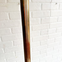 Vintage Brass Floor Lamp - Battery Operated Bulb