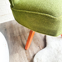 Avocado Green Swivel Chair