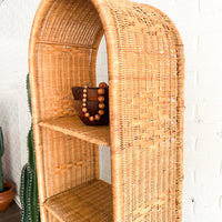 Vintage Thin Wicker Shelf