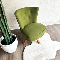 Avocado Green Swivel Chair