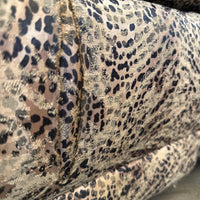 Post Mod Circular Cheetah Print Couch