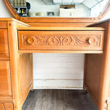 Vintage Solid Wood Vanity