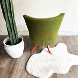 Avocado Green Swivel Chair