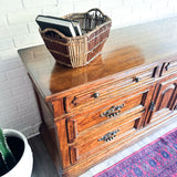 Vintage Solid Wood Dresser