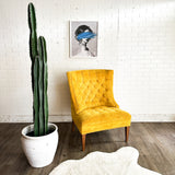 Goldenrod Yellow Vintage Side Chair