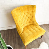 Goldenrod Yellow Vintage Side Chair