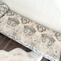 Baroque Style Cloth Bench
