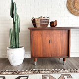 Mid Century Console Sideboard Desk