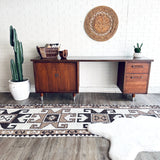 Mid Century Console Sideboard Desk