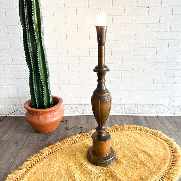 Steampunk Vintage Wood Lamp