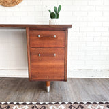 Mid Century Console Sideboard Desk