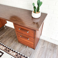 Mid Century Console Sideboard Desk