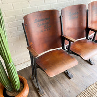 Vintage Ballpark Stadium Seats