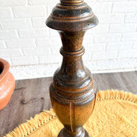 Steampunk Vintage Wood Lamp