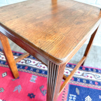 Vintage Wood Vanity Chair