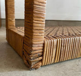 Wrapped Rattan Bookcase