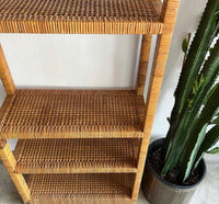 Wrapped Rattan Bookcase