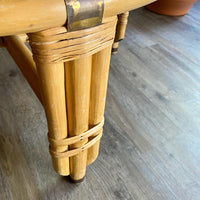 Bamboo & Wicker Papasan Chair