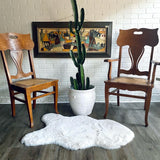 Phyfe Style Cane Harp Backed Chairs