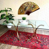 Brass & Glass Long Table - 2 Half Payments