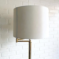 Swivel Vintage Brass Standing Lamp