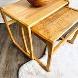 Solid Wood Nesting Tables