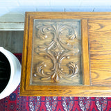 Hand Carved Vintage Coffee Table