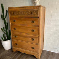 Bohemian Dresser with Casters