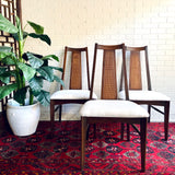 Vintage Highback Chairs with Cane Accent - $70 Each
