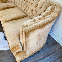 Chesterfield Couch - As Is