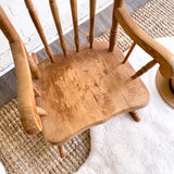 Vintage Rustic Child’s Rocking Chair