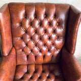 Pair of Vintage Wingback Chairs