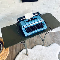 Vintage Smith-Corona Sterling Cartridge Typewriter with Stand