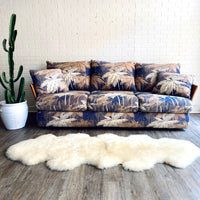 Vintage Palm Beach Regency Full-Sized Couch