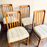 Set of 4 Vintage Drexel Heritage Dining Chairs