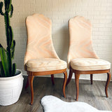 2 Vintage Dining Chairs