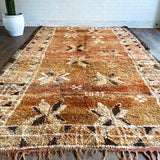 Vintage Berber Moroccan Rug 7x10