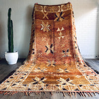 Vintage Berber Moroccan Rug 7x10