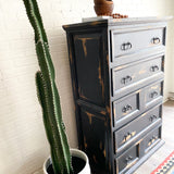 Rustic Tall Dresser